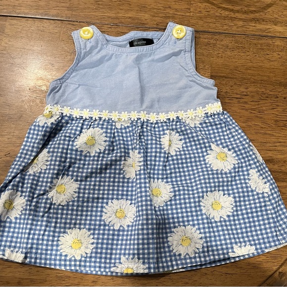 Two picapino sunflower theme shirts size 18M [E-56] - Picture 3 of 5